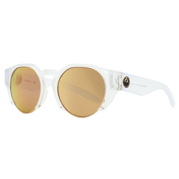 Dragon Round Sunglasses Compass LL Ion 971 Matte Crystal 51mm - Picture 1 of 2